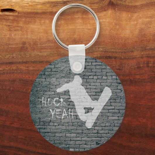 Porte-clés Huck Yeah (Recto)