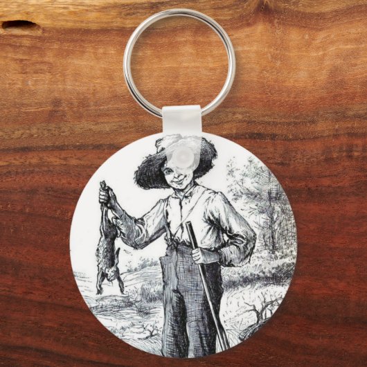Porte-clés Huckleberry Finn (Recto)