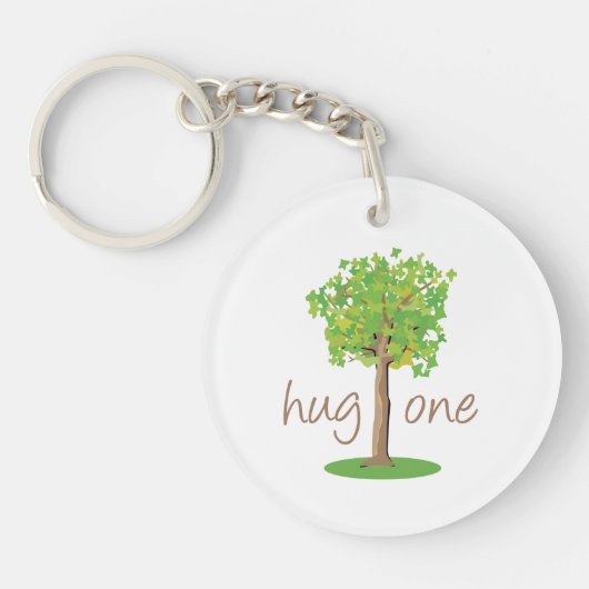 Porte-clés Hugger d'arbre (Devant)