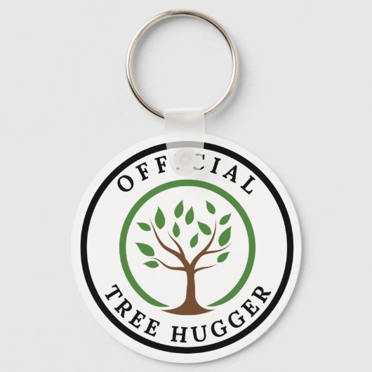 Porte-clés Hugger d'arbre officiel (Recto)