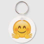 Porte-clés Hugging Face - Emoji (Recto)