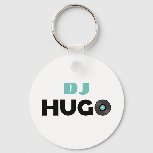 Porte-clés Hugo DJ (Recto)