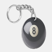 Porte-clés Huit balles (Devant gauche)