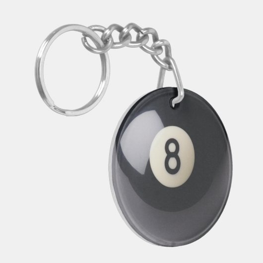 Porte-clés Huit balles (Devant gauche)