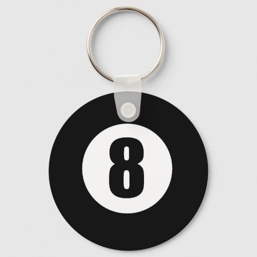 Porte-clés Huit balles (Recto)