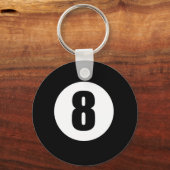 Porte-clés Huit balles (Recto)