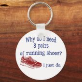 Porte-clés Huit paires de chaussures (Recto)