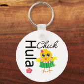 Porte-clés Hula Hawaii Chick (Recto)