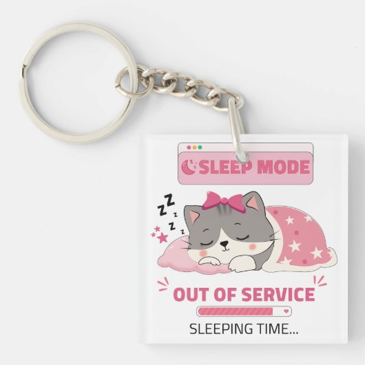 Porte-clés humeur de sommeil (Devant)