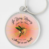 Porte-clés Humming Bird, En Mémoire Amoureuse (Devant)