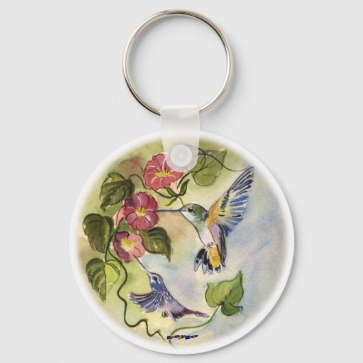 Porte-clés Humming Birds (Recto)