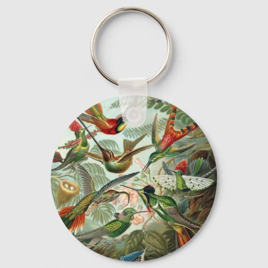 Porte-clés Humming Birds Paradise Art (Recto)