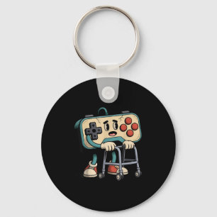 Porte-clés Humoristique Rétro Ancien Joueur 80s 90s Clic Jeu