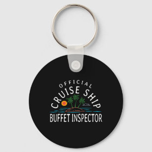 Porte-clés Humour de croisière amusant - Buffet officiel de b