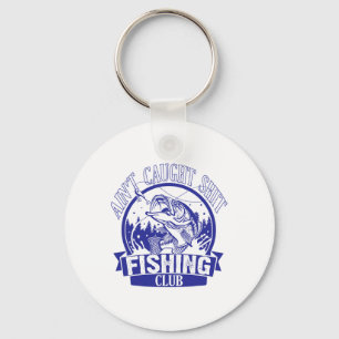 Porte-clés Humour de pêche à la langue adulte pas prise