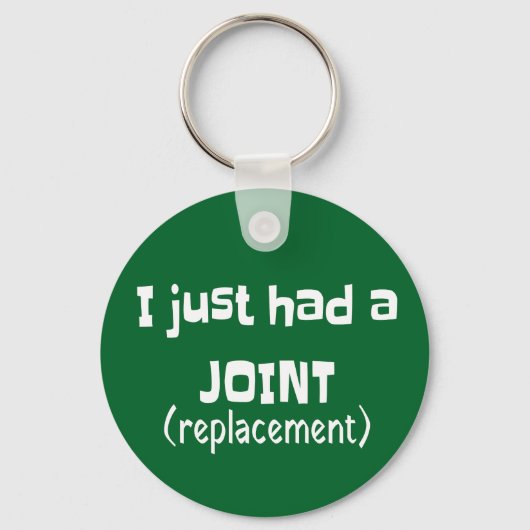 Porte-clés Humour de remplacement conjoint drôle nouveauté (Recto)