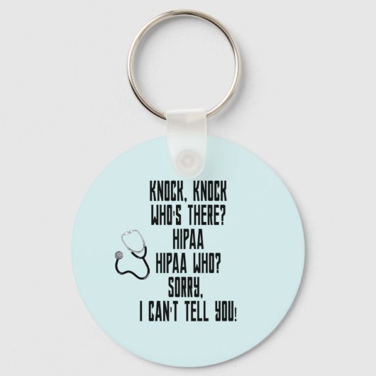 PORTE-CLÉS HUMOUR HIPAA (Recto)