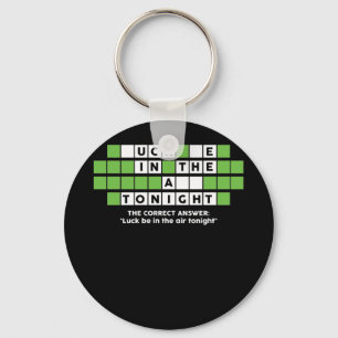 Porte-clés Humour Inapproprié Puzzle La chance d'être dans l'