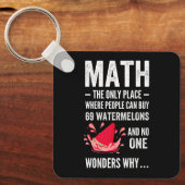 Porte-clés Humour mathématique (Recto)