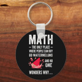 Porte-clés Humour mathématique (Recto)