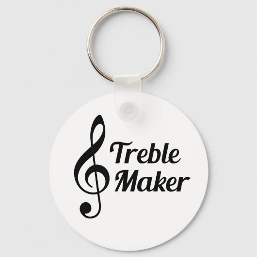 Porte-clés Humour musical de Treble Maker (Recto)