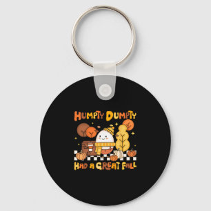 Porte-clés Humpty Dumpty a eu une grande chute automne citrou