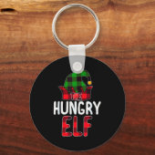 Porte-clés Hungry Elf Matching Family Group Christmas Party P (Recto)