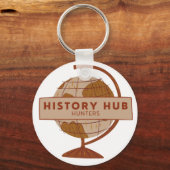 Porte-clés Hunters Hub History (Recto)