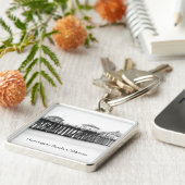 Porte-clés Huntington Beach, California Pier (Côté)