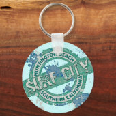 Porte-clés Huntington Beach Southern California Surf City (Recto)