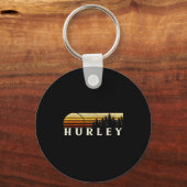 Porte-clés Hurley, Ky Vintage Sunset Retro  (Recto)