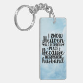 Porte-clés Husband In Heaven Keychain (Devant gauche)