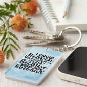 Porte-clés Husband In Heaven Keychain (Devant droit)