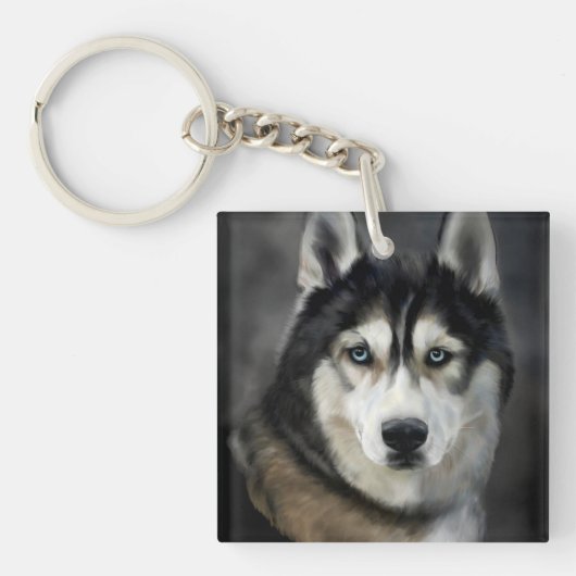 Porte-clés Husky (Devant)