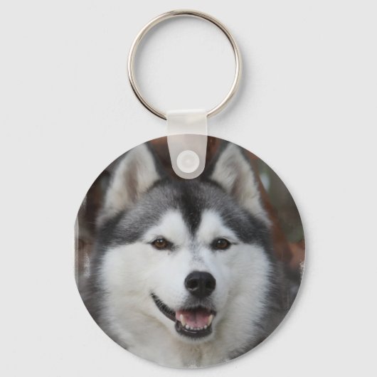 Porte-clés Husky Dog Keychain (Recto)