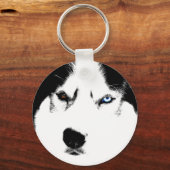 Porte-clés Husky Porte - clé Siberian Husky Malamute Cadeaux (Recto)
