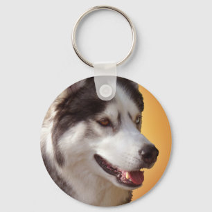Porte-clés Husky Porte - clé Siberian Husky Malamute Cadeaux