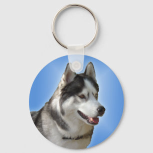 Porte-clés Husky Porte - clé Sibérien Husky Malamute Cadeaux