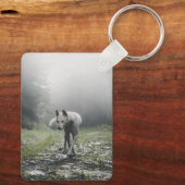 Porte-clés Husky Sibérien Blanc (Verso)
