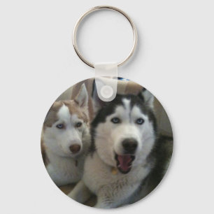 Porte-clés huskys