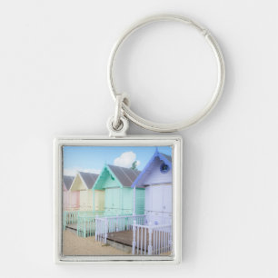 Porte-clés Huttes de plage d'île de Mersea