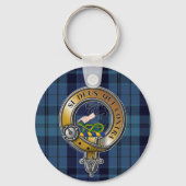 Porte-clés Hutton Tartan & Badge (Recto)