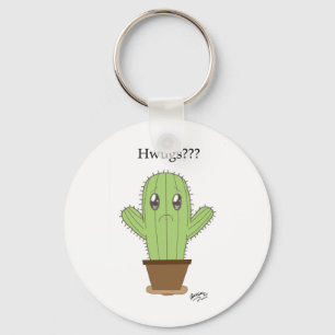 Porte-clés "Hwugs???" Cactus