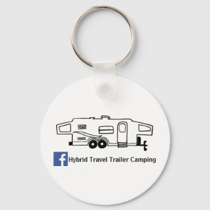 Porte-clés Hybrid Travel Trailer Camping Keychain