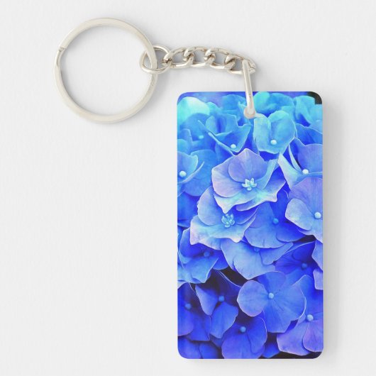 Porte-clés Hydrangea Blues (Devant)