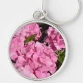 Porte-clés Hydrangea rose (Devant)