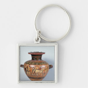 Porte-clés Hydre dépeignant le départ d'un guerrier