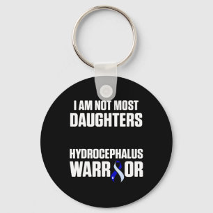 Porte-clés Hydrocéphalie Survivant Filles Guerrier de sensibi