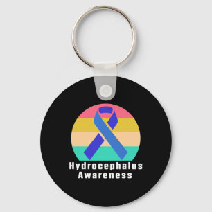Porte-clés Hydrocéphalie Survivante Médicale Sensibilisation