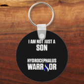 Porte-clés Hydrocéphalie Survivante Son Guerrier de sensibili (Recto)